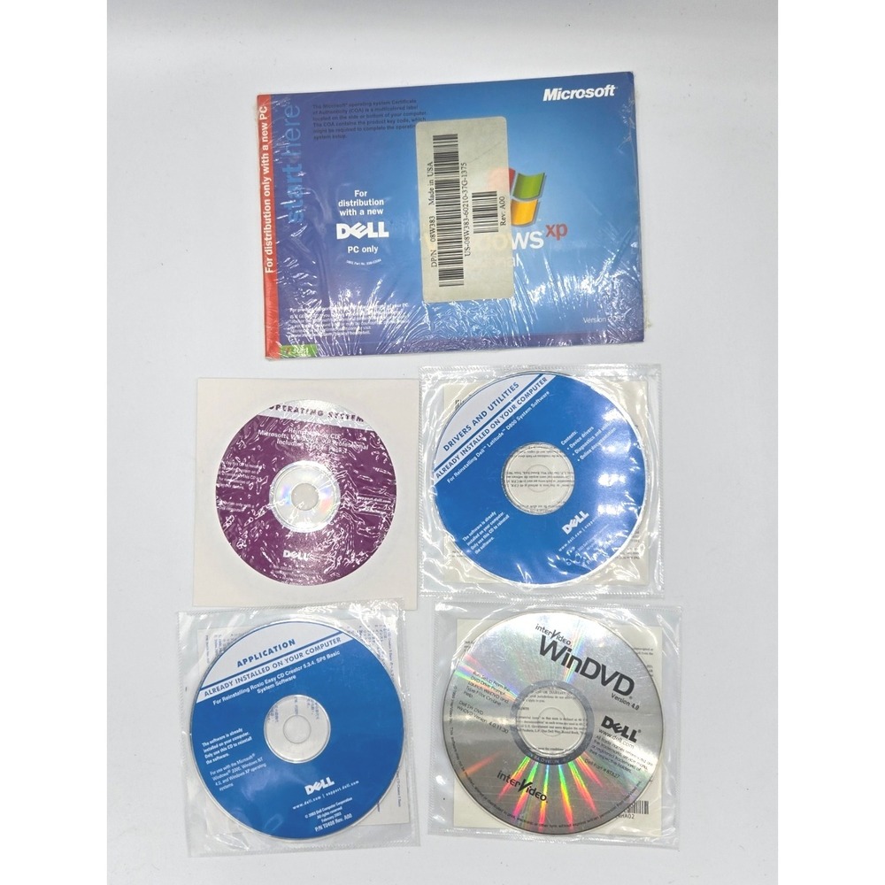 Dell Windows XP & Software Recovery Media Kit‎